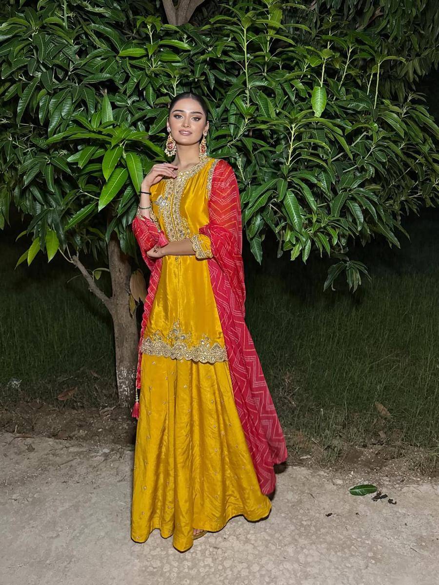 potret Manika Vishwakarma, Miss Universe India 2025 (instagram.com/mani_navrang) 
