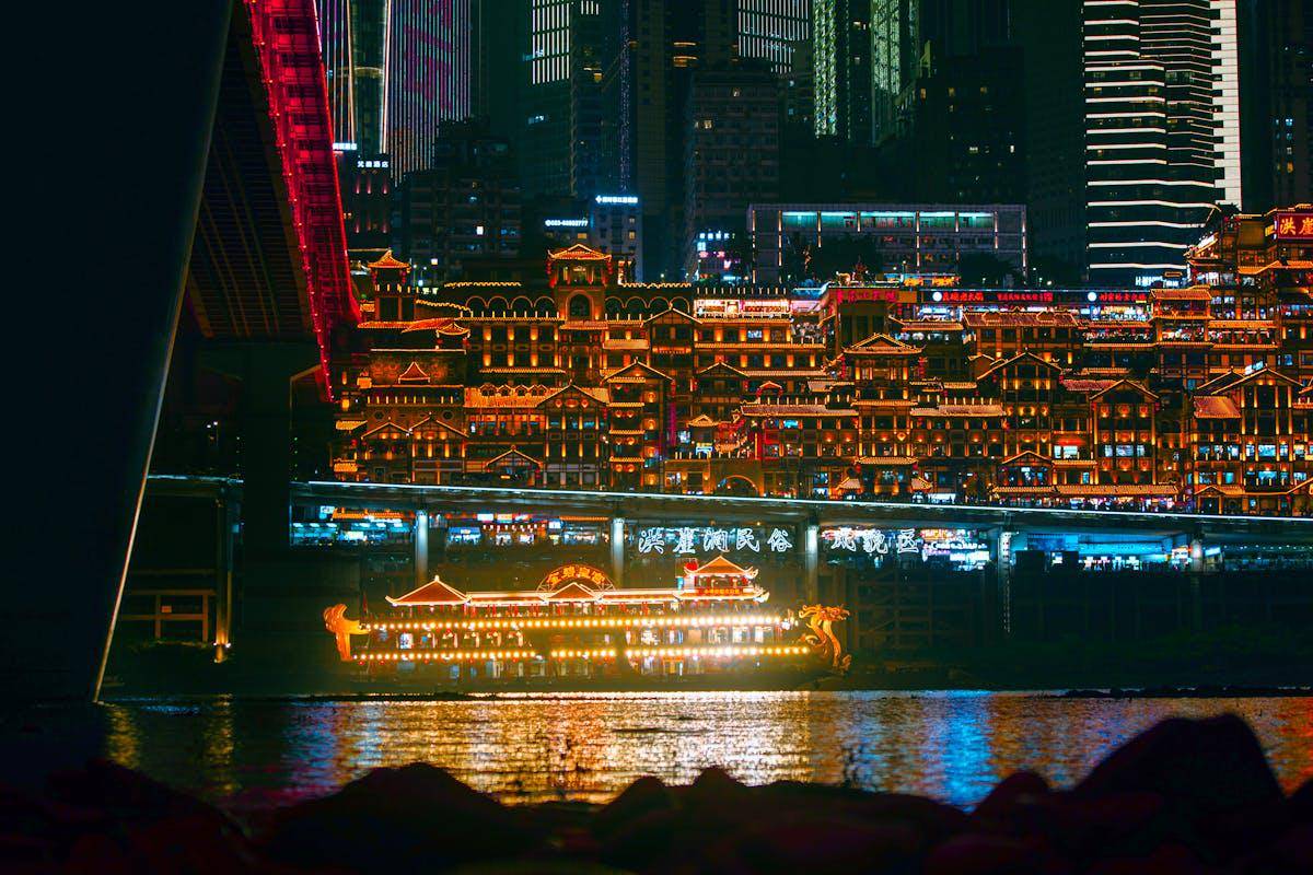 Hongya Cave, Chongqing, China