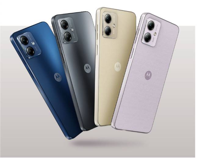 Motorola Moto G14 yang dibekali chipset Unisoc Tiger T616