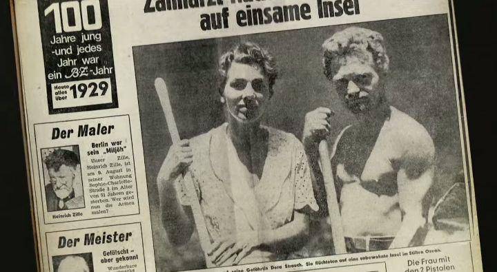 foto Friedrich Ritter dan Dore Strauch (dok. Rotten Tomatoes Indie/The Galapagos Affair)