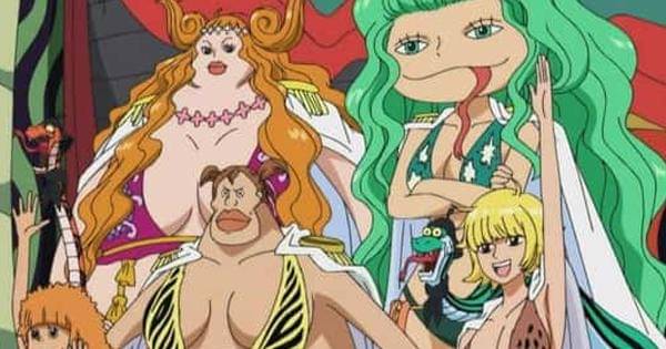 Para member Bajak Laut Kuja - One Piece