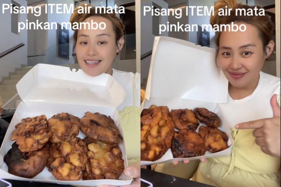 Tangkapan layar pisang goreng buatan Pinkan Mambo