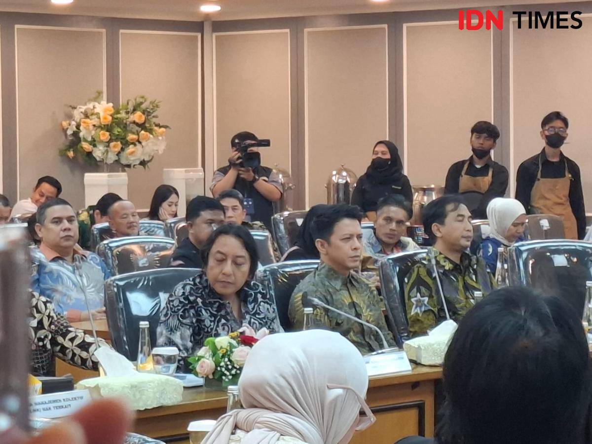 Ariel Noah bahas royalti di komisi XIII DPR RI