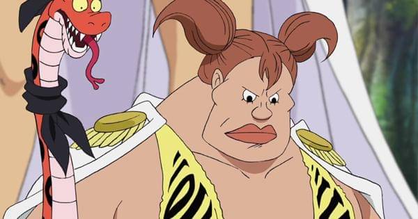 Sweet Pea, member Kuja yang paling gemuk - One Piece