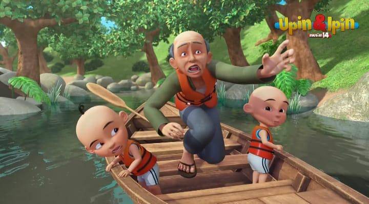 Tok Dalang, Upin, dan Ipin (youtube.com/Les' Copaque Production)