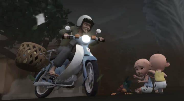 Tok Dalang, Upin, dan Ipin (youtube.com/Les' Copaque Production)
