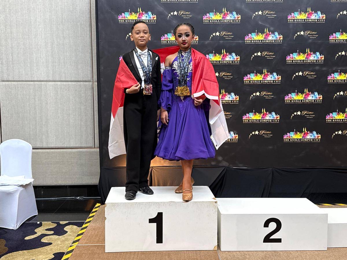 Atlet Cilik Dancesport Indonesia, Angelaida Agil Maharanny. (Dok. Istimewa)