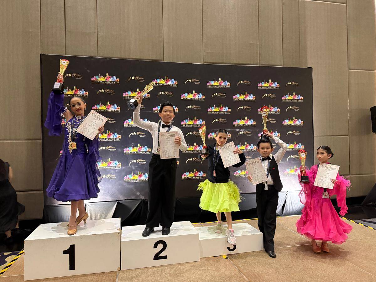 Atlet Cilik Dancesport Indonesia, Angelaida Agil Maharanny. (Dok. Istimewa)