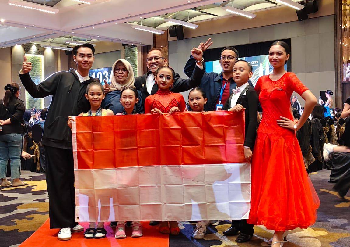 Atlet Cilik Dancesport Indonesia, Angelaida Agil Maharanny. (Dok. Istimewa)