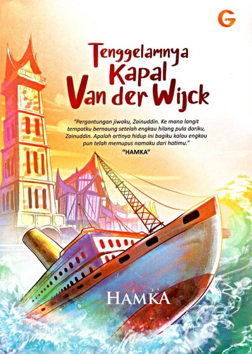 sampul novel Tenggelamnya Kapal Van der Wijck