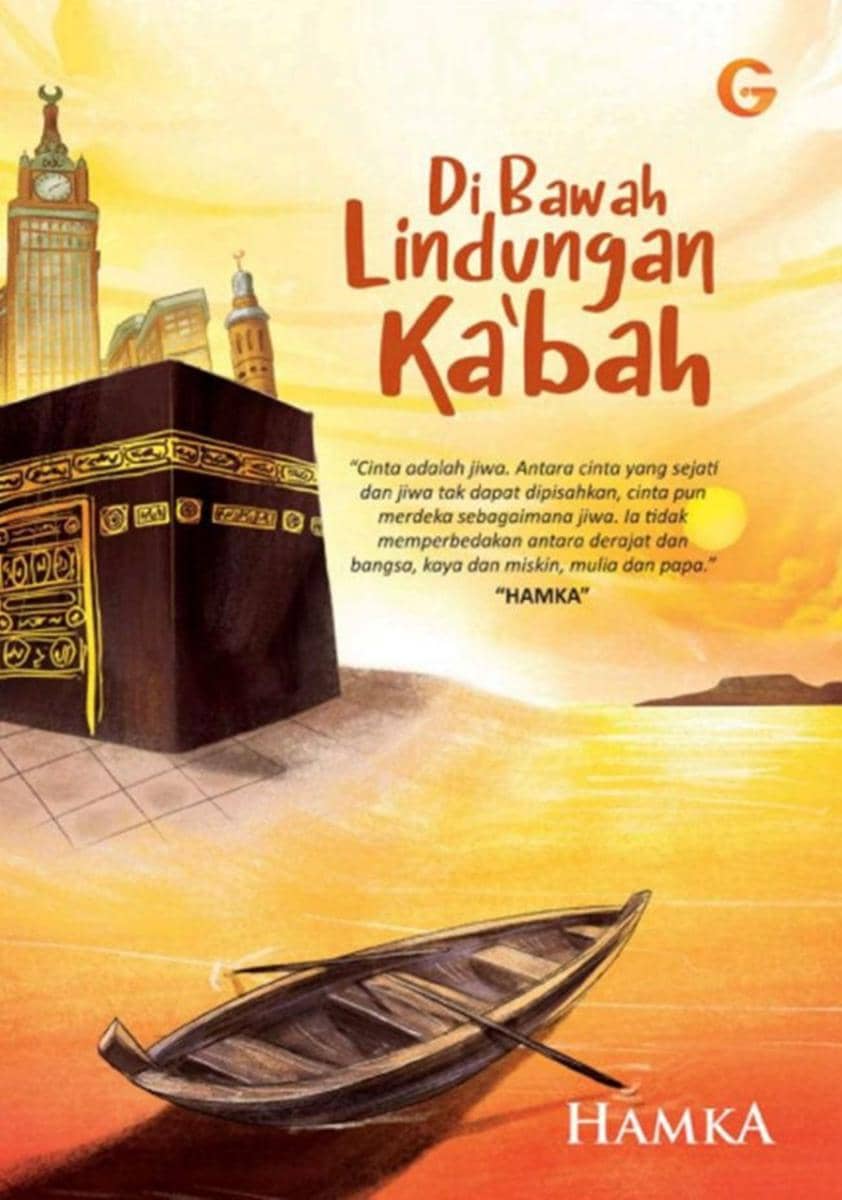 sampul novel Di Bawah Lindungan Ka'bah