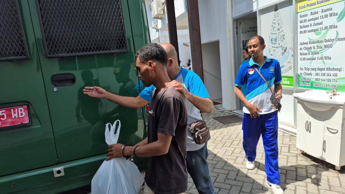 Buron pemerkosa anak di bawah umur ditangkap Tim Tabur Kejati NTT. (Dok Kejati NTT)