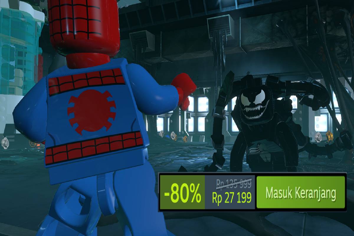 pertarungan Spider-Man dengan Venom