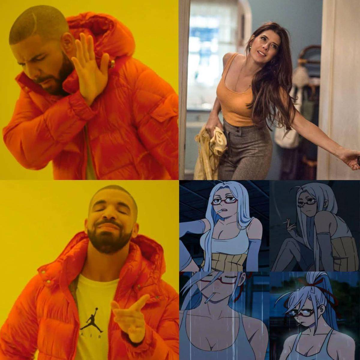 meme anime tentang nenek