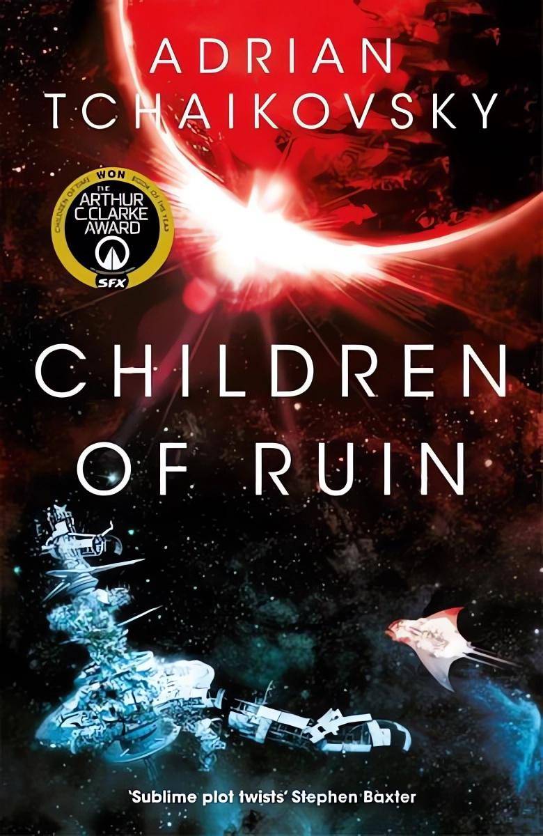 Sampul Children of Ruin (goodreads.com)