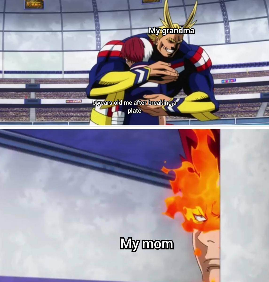 meme anime tentang nenek