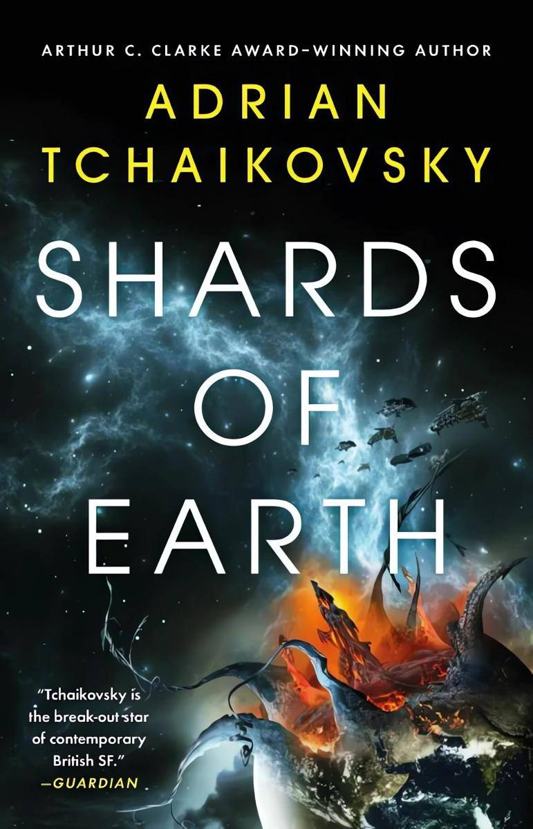 Sampul Shards of Earth (goodreads.com)