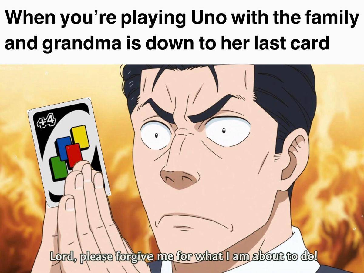 meme anime tentang nenek