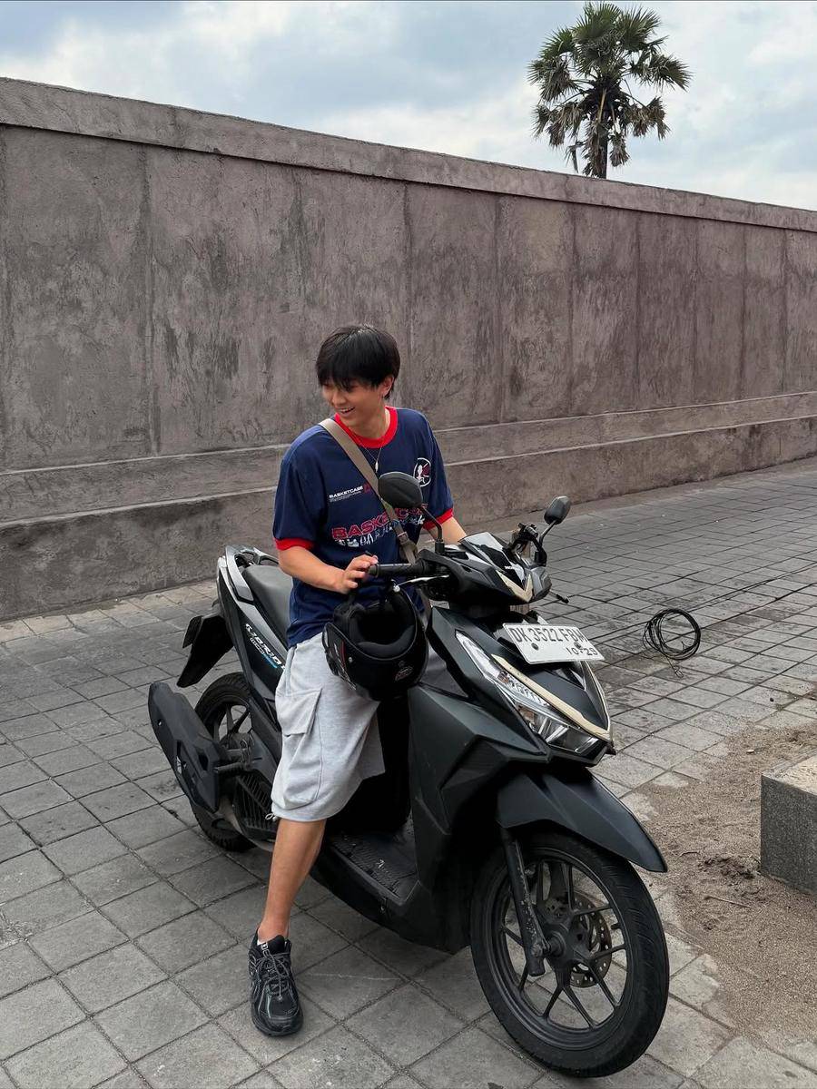 potret liburan Yung Kai di Bali (instagram.com/ykaizzk)