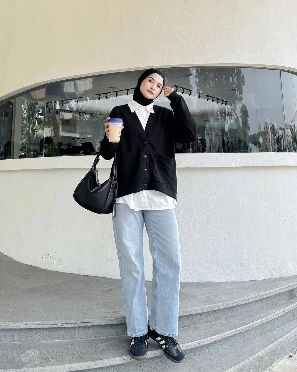 ide padu padan kardigan ala Anggita Kusuma Dewi (instagram.com/kusumanggi)