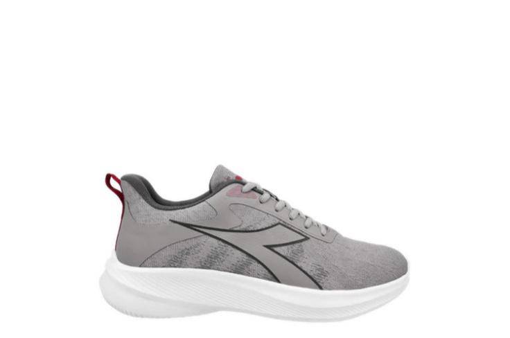 Diadora Greyish Men Running Shoes