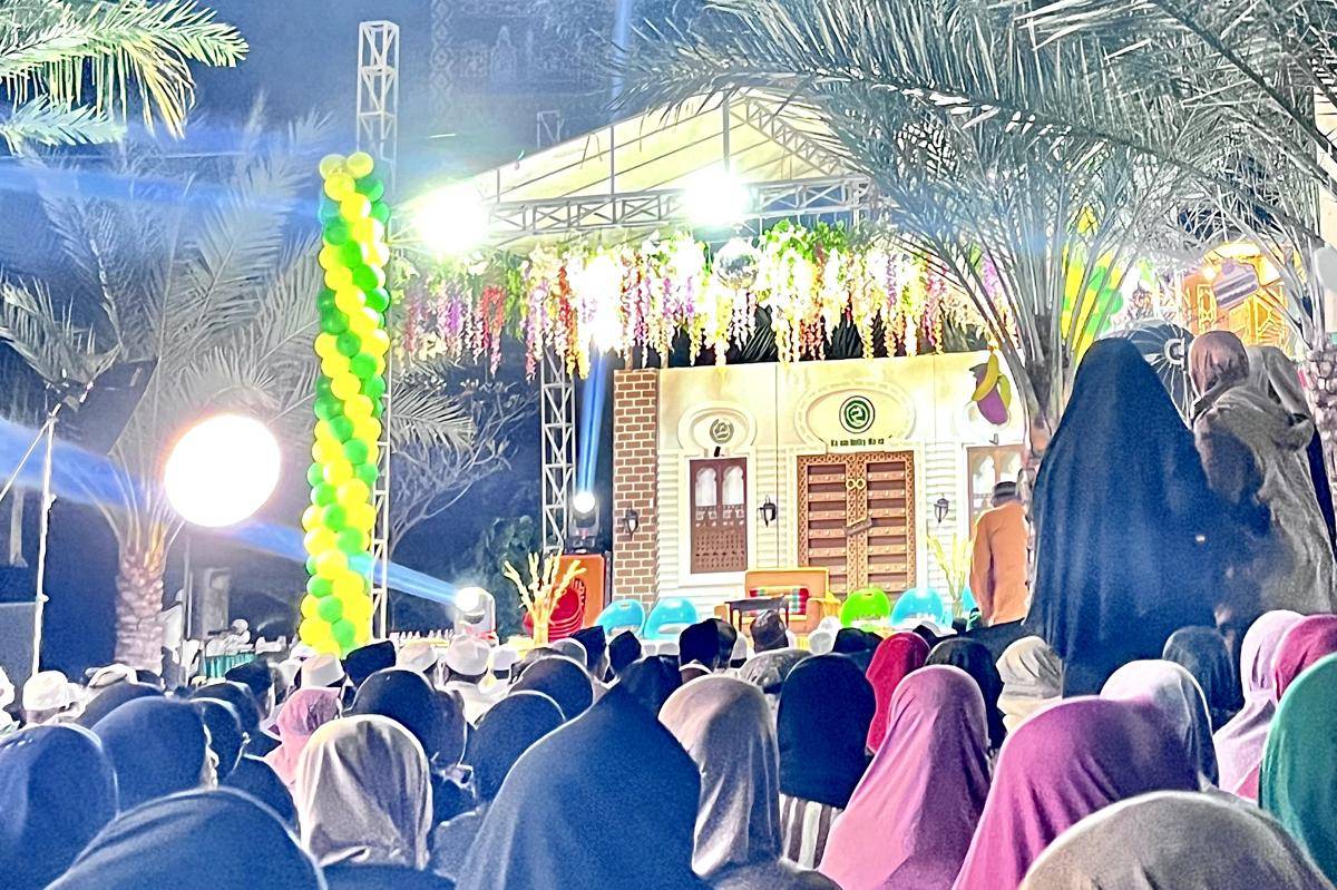 Perayaan Maulid Akbar di Pondok Pesantren Ribath At-Taqwa Kab. Probolinggo