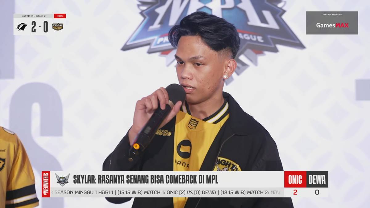 Skylar ungkap ia senang bisa kembali ke MPL