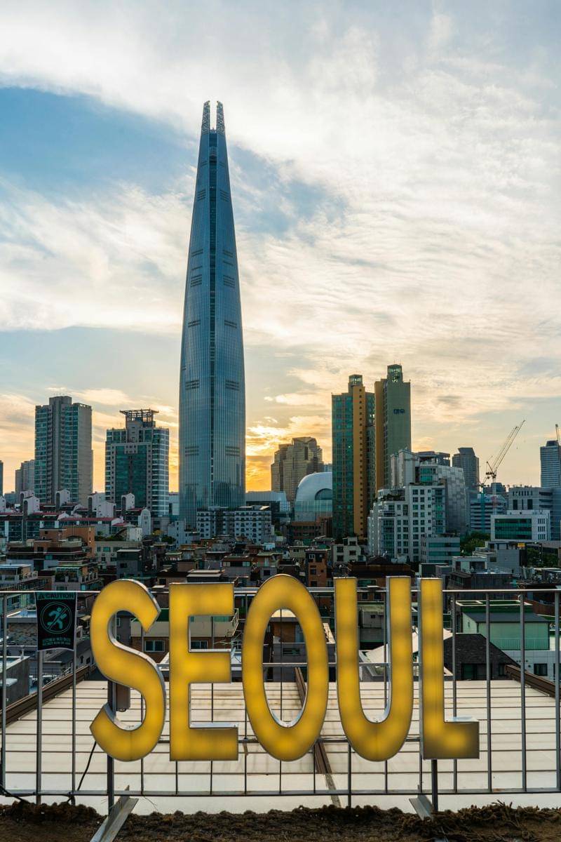 Panorama kota Seoul di Korea Selatan. (pexels.com/Ethan Brooke)