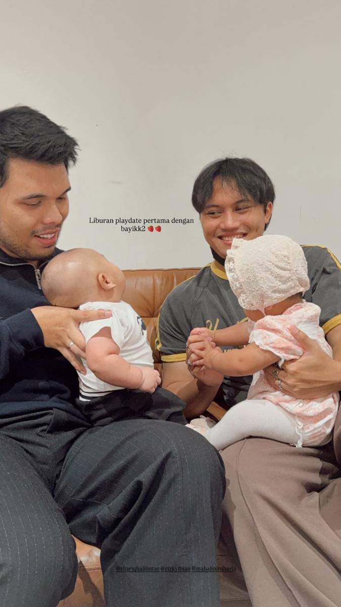 potret Thariq Halilintar dan Rizky Febian