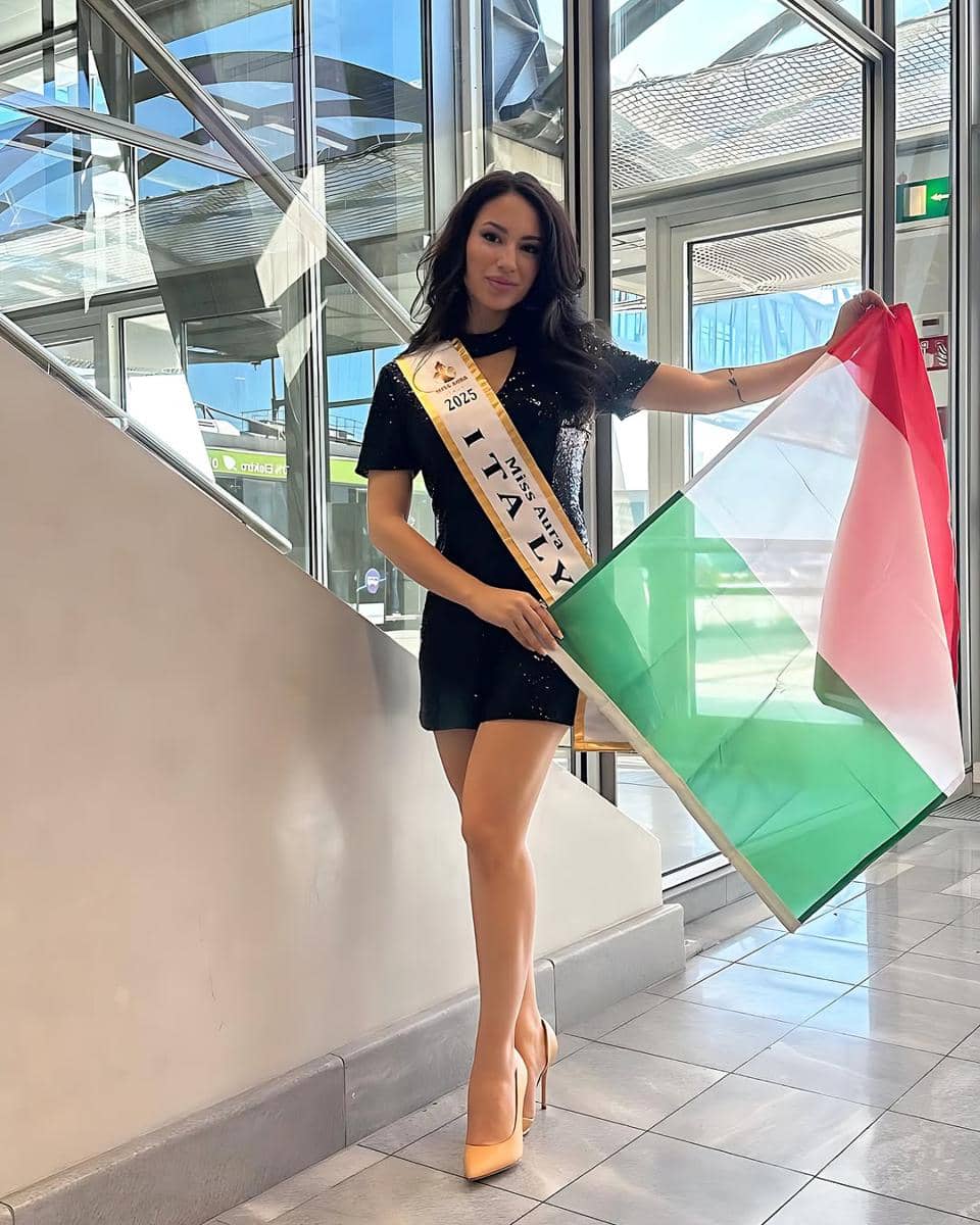 Potret Miss Charm Italia 2025, Lizzy Giannitelli (instagram.com/lizzy.giannitelli)