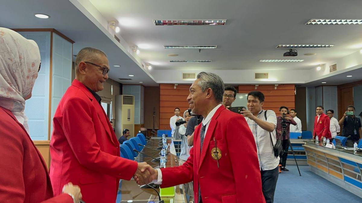 Prof Budu resmi mendaftarkan diri sebagai bakal calon Rektor Unhas periode 2026-2030, Jumat (22/8/2025).