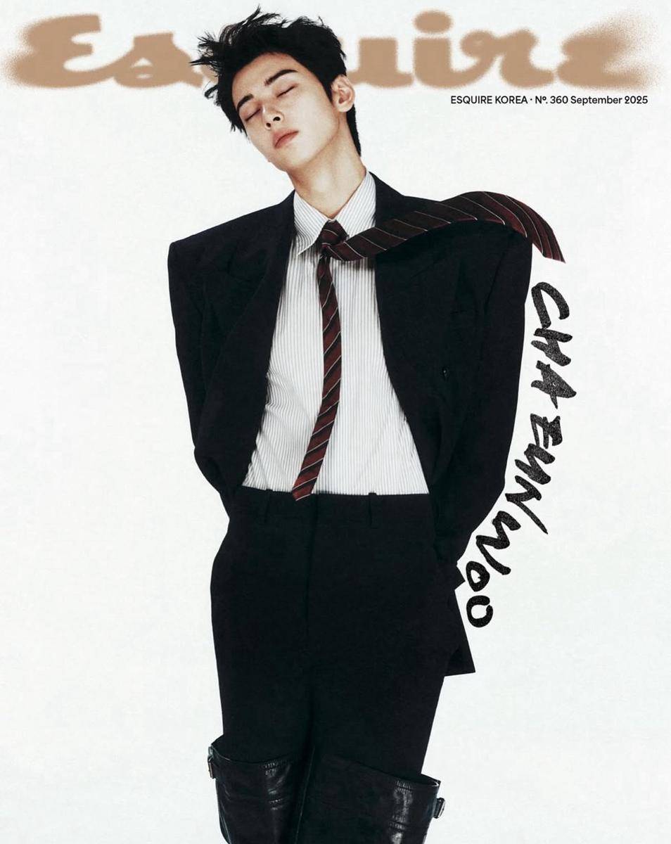 Cha Eun Woo dalam Majalah Esquire
