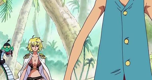 Luffy dan Marguerite - One Piece