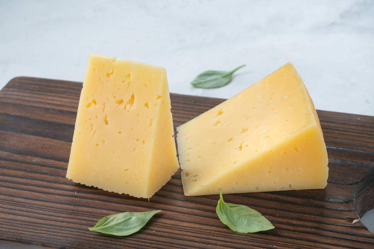 Potret keju cheddar