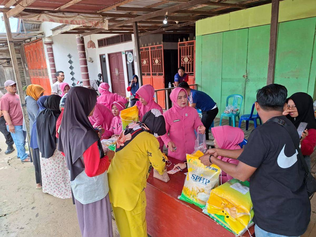 Pasar pangan GPM Polres PPU