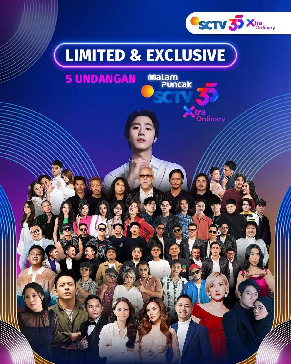 Ahn Hyo Seop di Malam Puncak SCTV 35 Xtraordinary