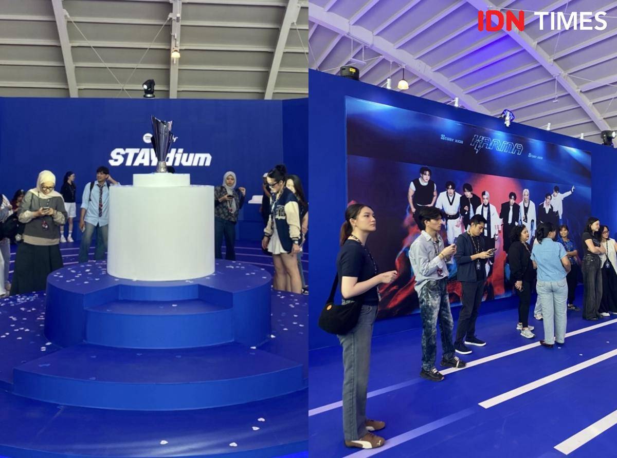 suasana di Spotify STAYdium Jakarta