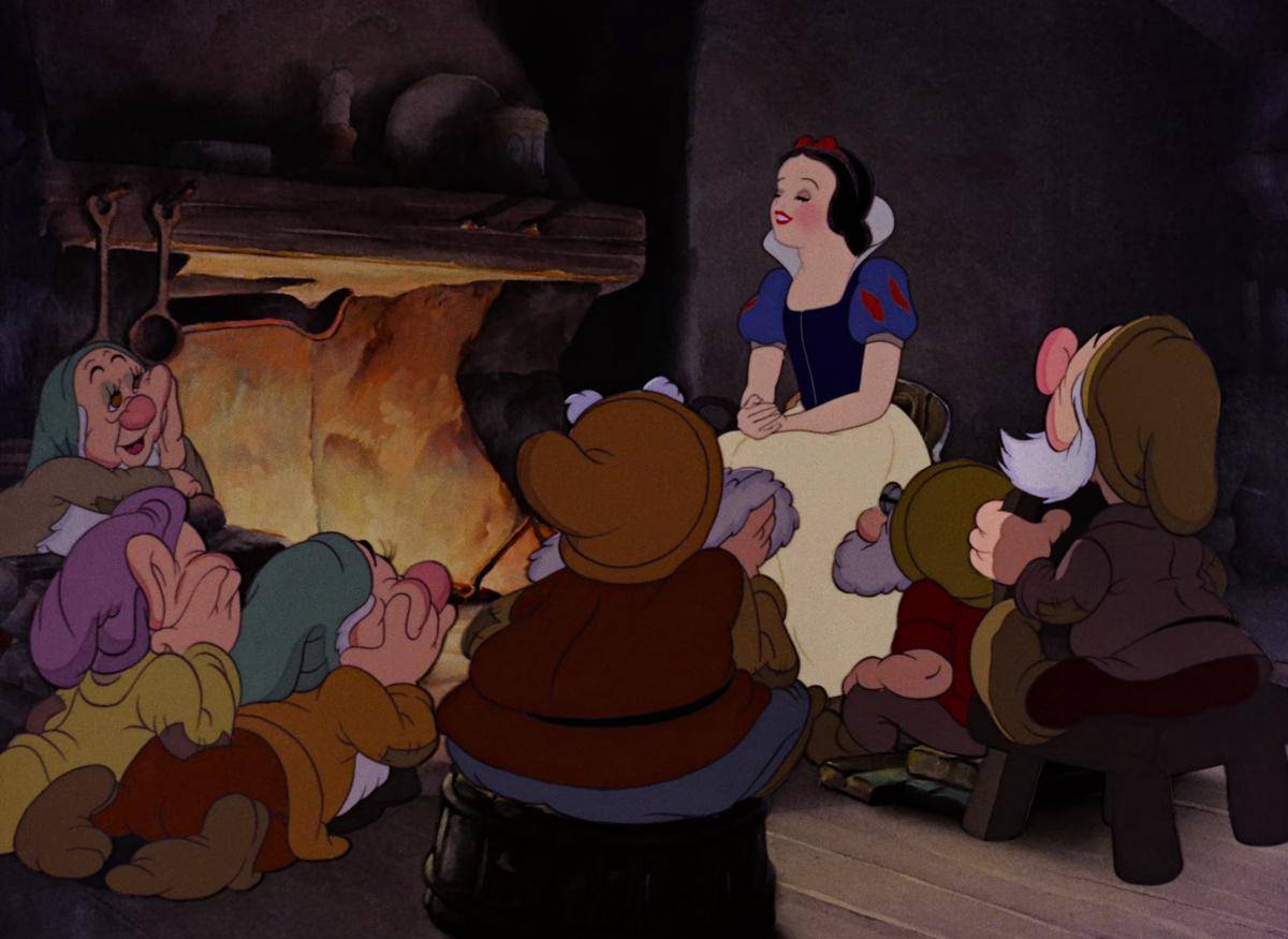 Snow White bisa menjadi guru TK