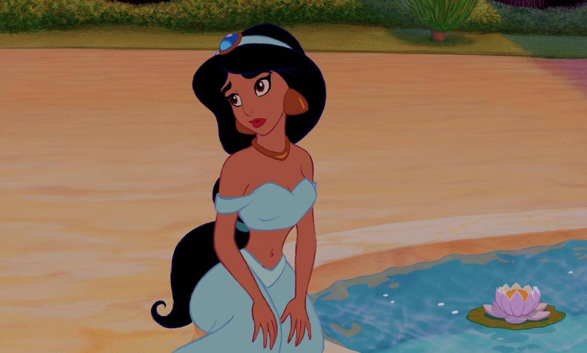 Putri Jasmine yang kerap kali mengeluh soal aturan kerajaan (dok. Disney/Aladdin)