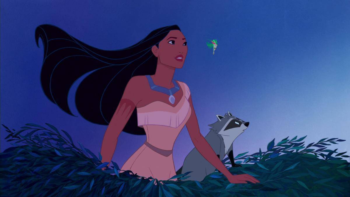 Pocahontas yang begitu dekat sekali dengan alam (dok. Disney/Pocahontas)