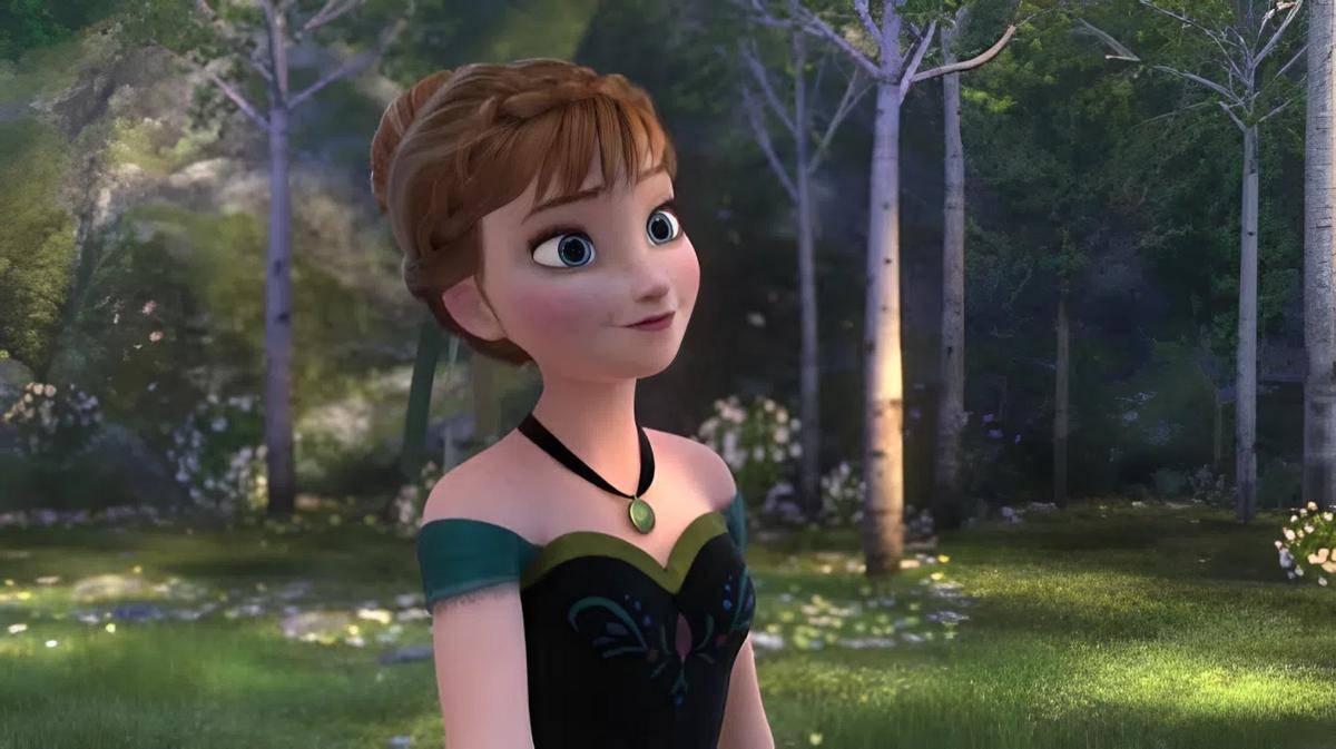 Putri Anna yang berkepribadian ceria dan easy going (dok. Disney/Frozen)