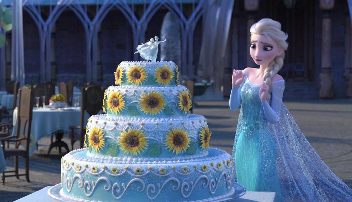 Elsa merancang acara ulang tahun berkesan untuk Anna (dok. Disney/Frozen Fever)