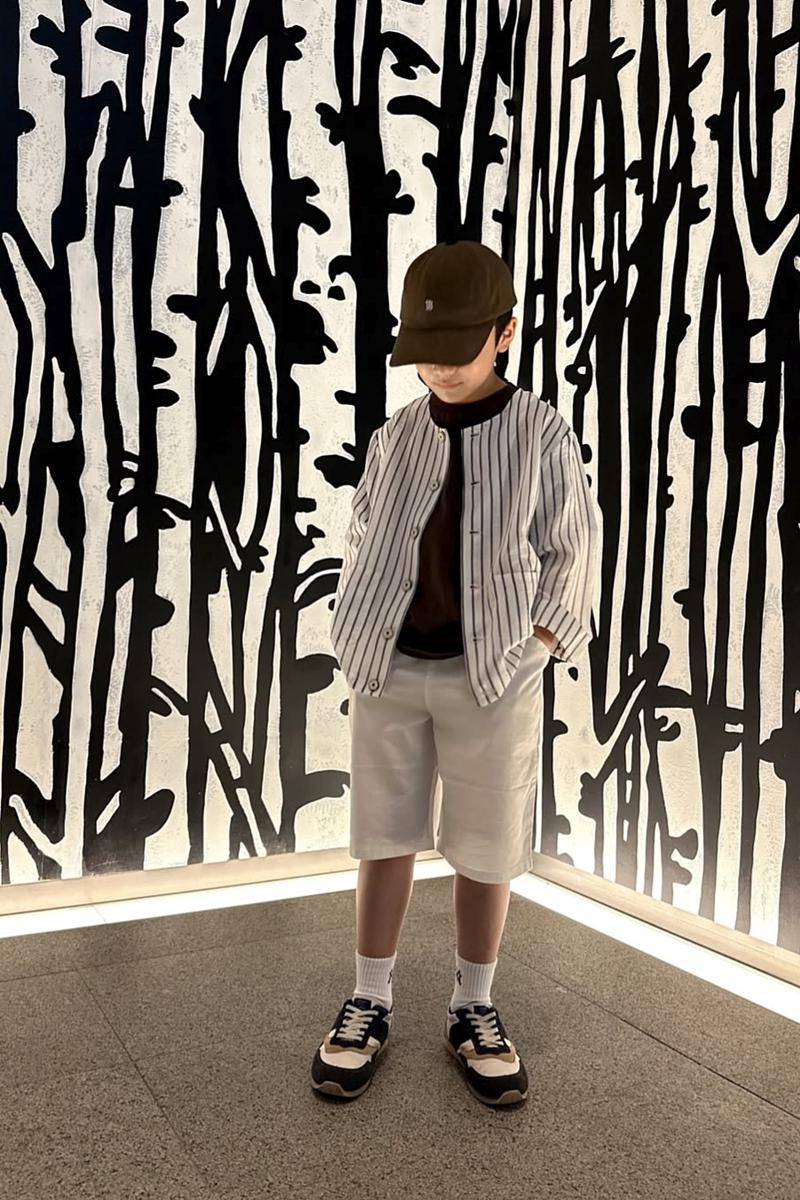 mix and match celana pendek ala SEO Woo Jin (instagram.com/_angel_elijah_)
