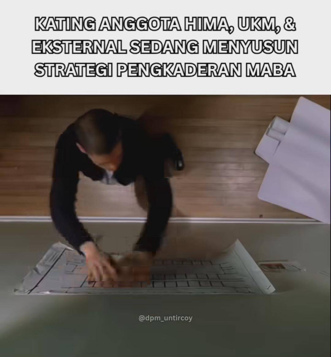 meme gaya kakak tingkat