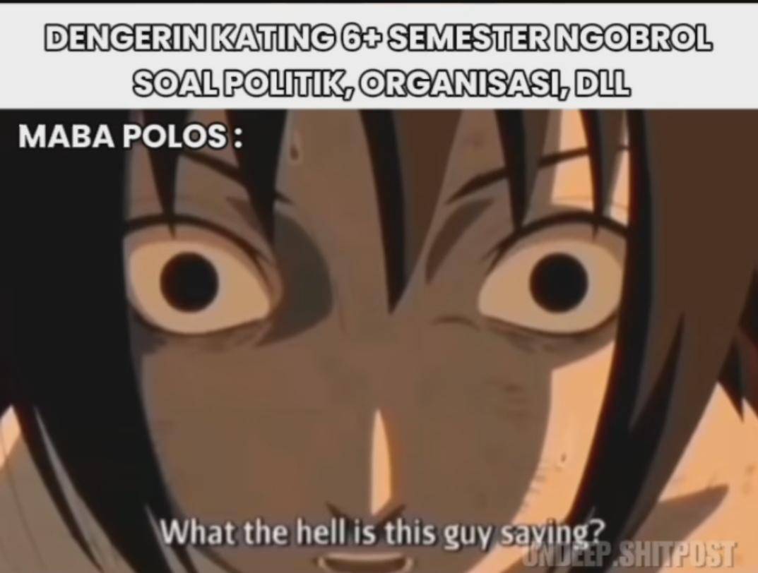 meme gaya kakak tingkat
