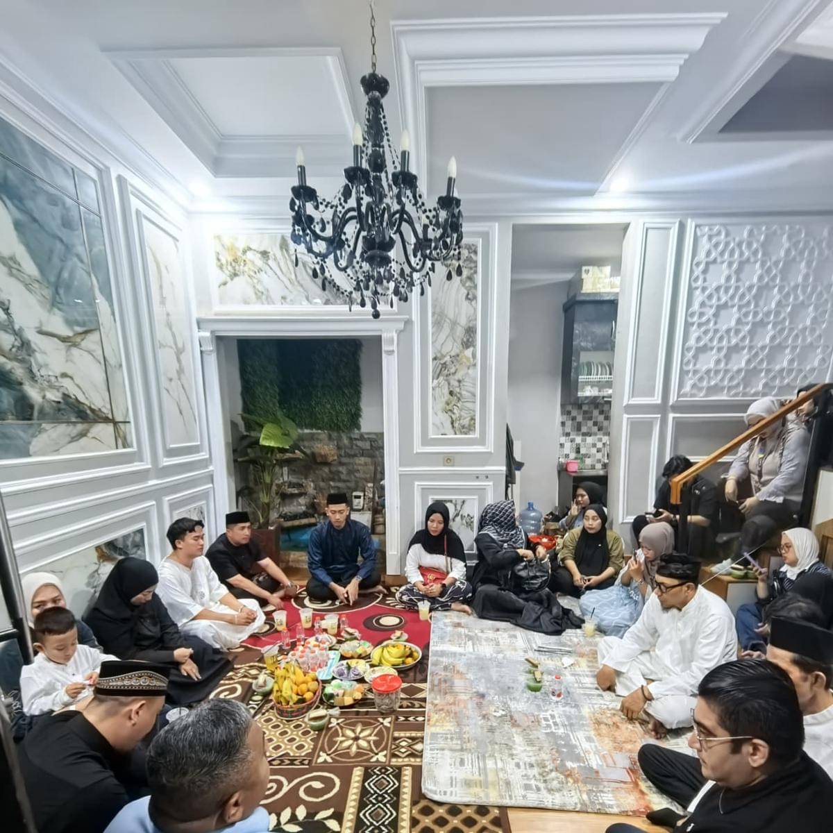Tahlilan 7 hari meninggalnya Mpok Alpa