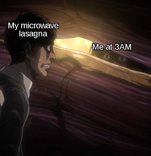 meme anime tentang tengah malam