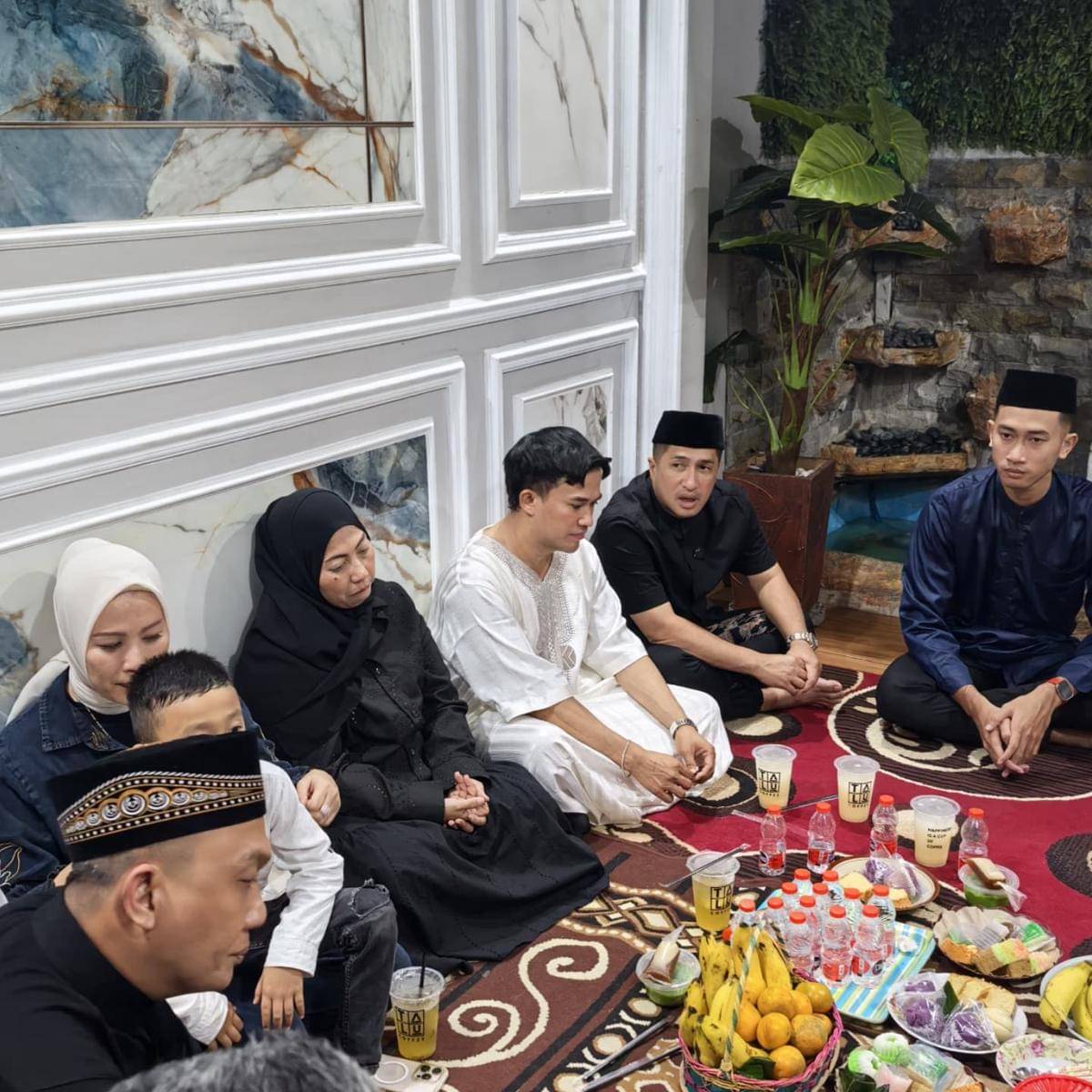 Tahlilan 7 hari meninggalnya Mpok Alpa