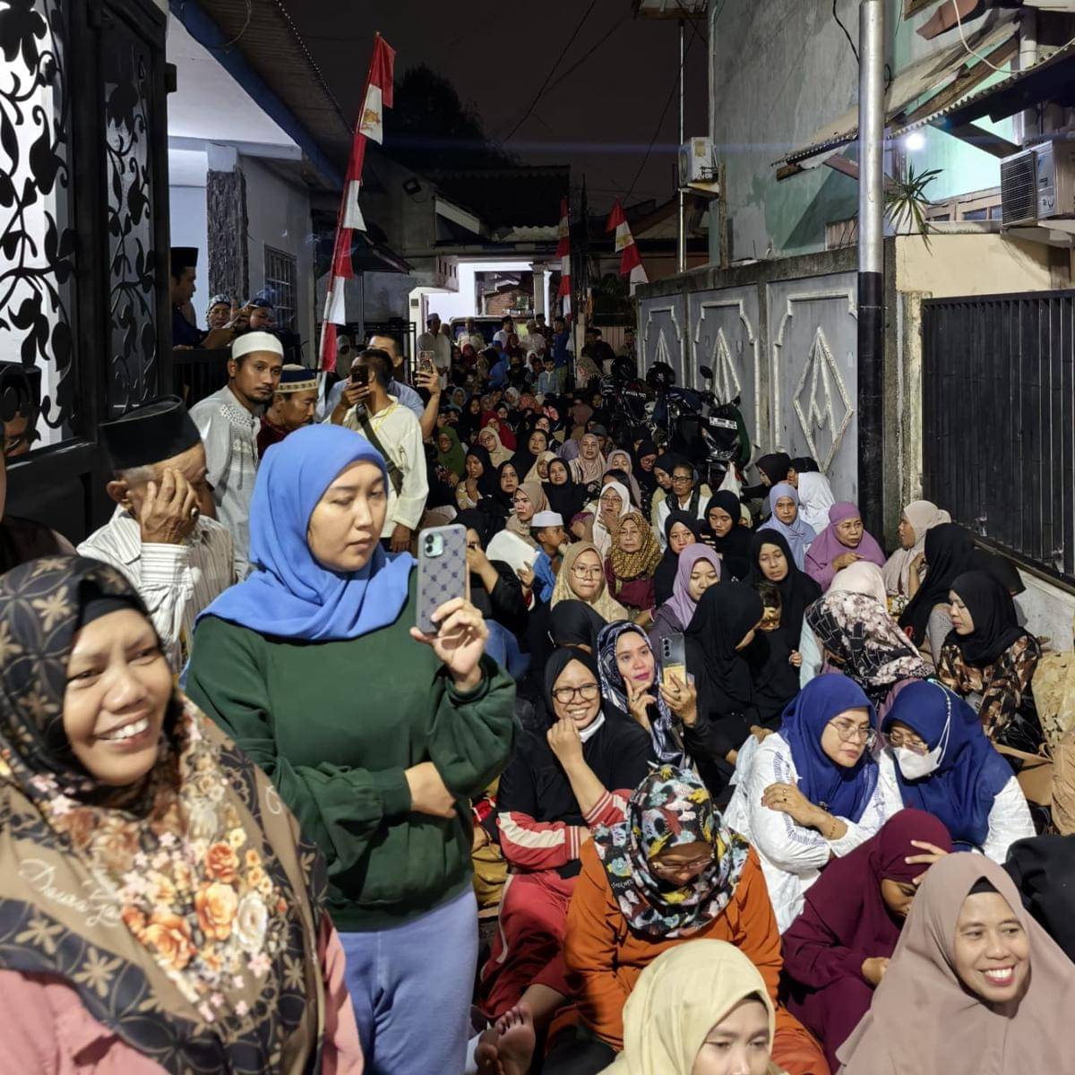 Tahlilan 7 hari meninggalnya Mpok Alpa