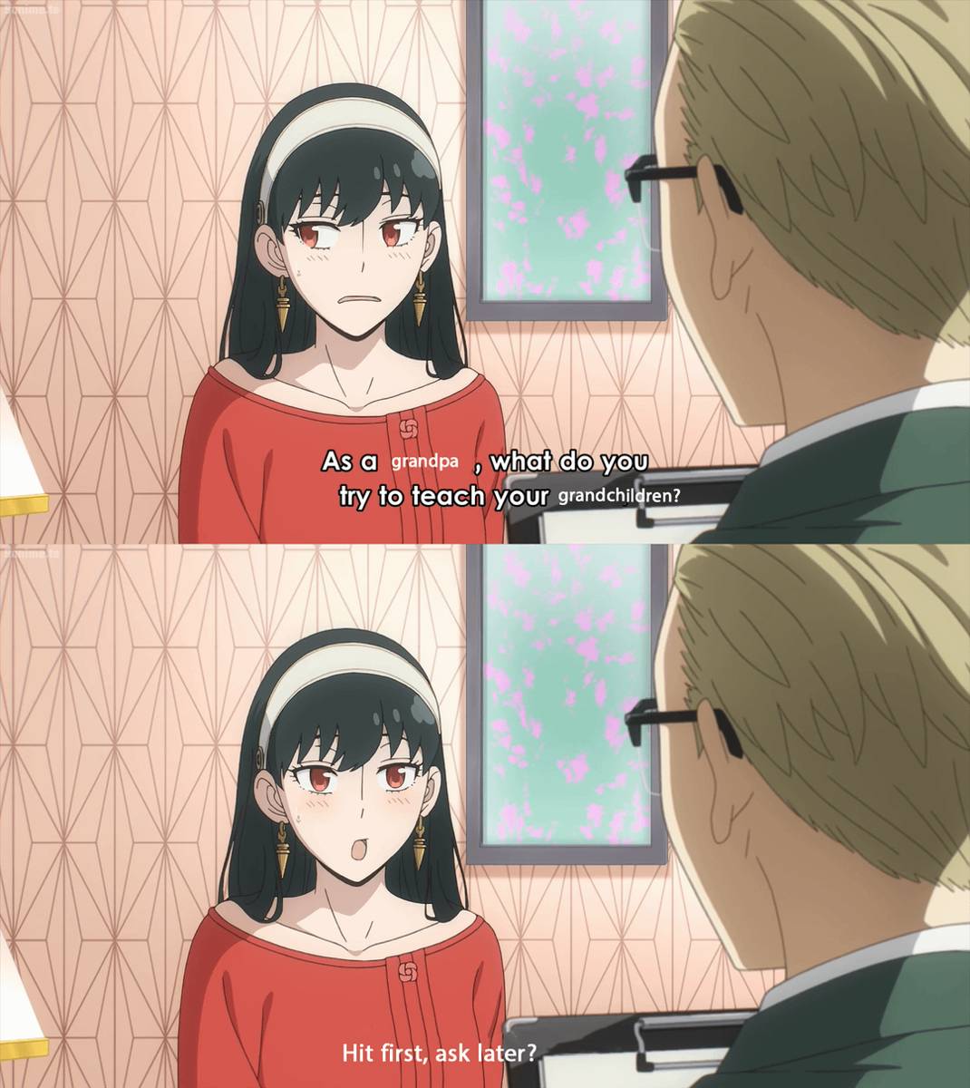 meme anime tentang kakek